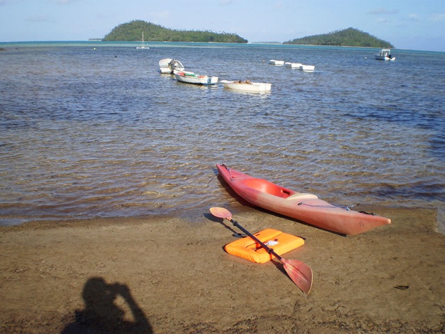 Kayak à Wallis