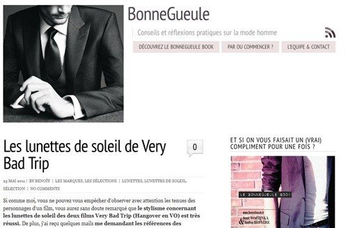 Example de salaire blogueur français : Bonne-Gueule.