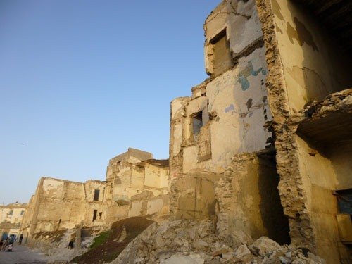 Voyager au Maroc : les ruines du quartier Juif d'Essaouira.