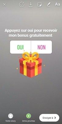 créer des sondages instagram bonus gratuit